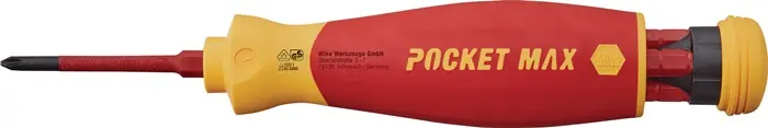 Magazinbithalter 45296 4-tlg.Schlitz/PH/+- (sl/PZD) VDE isol.WIHA Direkt Vom Hersteller