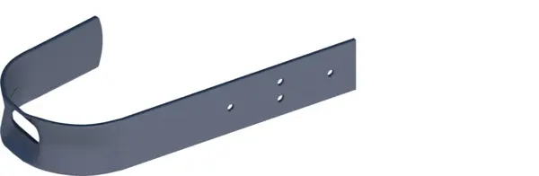 Layher Sicherheitshaken Modell B RAL 7016 Anthrazitgrau gem. DIN EN 517-Typ-A Echt