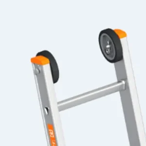 Layher Kopfahrwerk mit Gummi-Laufbelag (2 Stück) Abverkauf