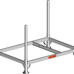 Preisreduziert Layher Rohrpalette 1,37 x 0,97 Meter Belastung 1500 kg