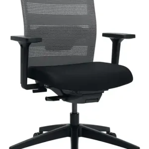 Bürodrehstuhl m.Synchr.-Techn.schwarz/grau 420-540mm m.Lehnen Trgf.110kg TOPSTAR Sichere Zahlung