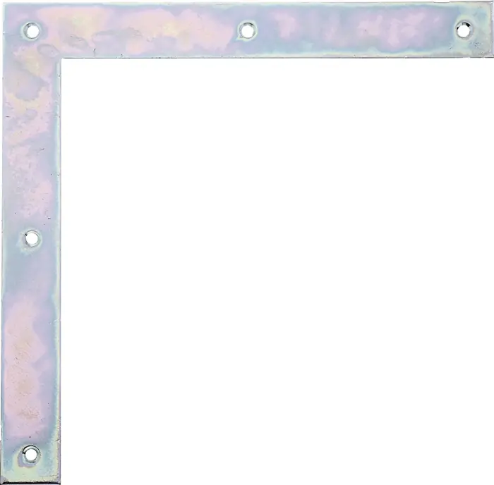 Nur Heute Tor-Winkel B.30mm L.250x250mm STA galv.verz.d.pass.GAH VE: 2 Stück