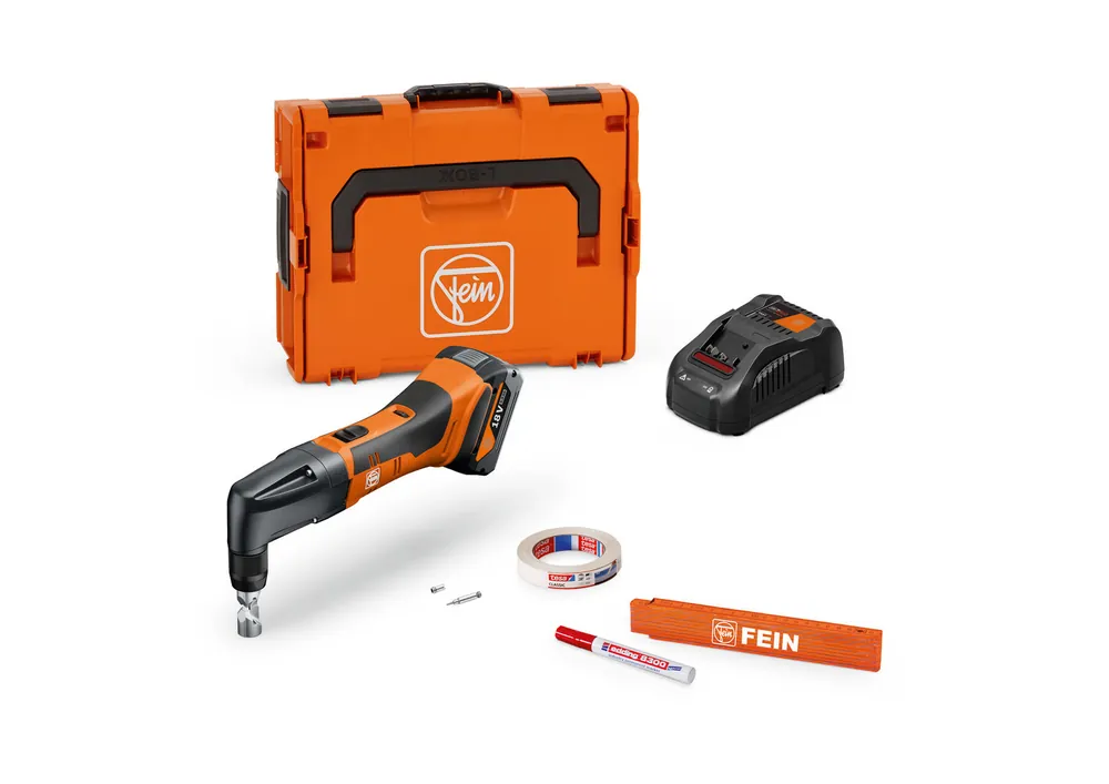 Expressversand FEIN 18V Akku-Knabber bis 1,6 mm ABLK 18 1.6 E AS Set 1x 5 Ah