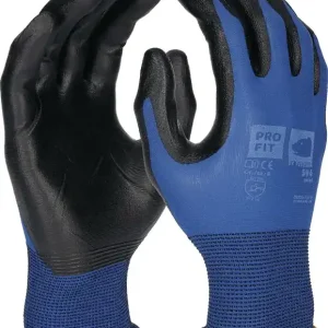 Neu Im Sortiment Handschuh SPIKE Gr.8 blau/schwarz EN 388/EN 407 PSA II PRO FIT VE: 12 Paare