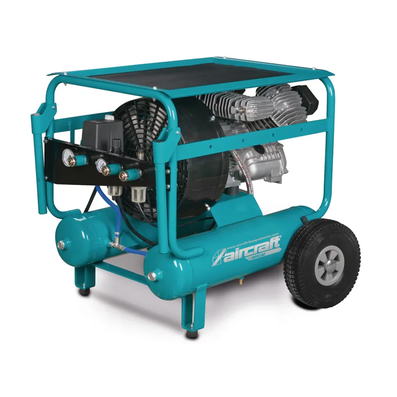 Aircraft Mobiler, direktgeflanschter 2-Zylinder-Kolbenkompressor - 553/22 PRO - AIRCAR Garantierte Lieferung