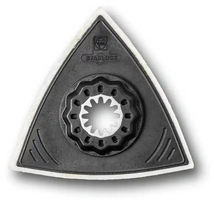 Filzpolierplatte Dreieck ungelocht Starlock 2 St./Pack FEIN Abverkauf
