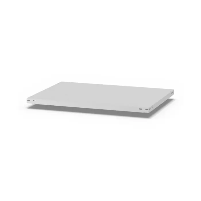 hofe Zusatzboden RAL7035 Lichtgrau inkl. 4 Fachbodenträgern 1000x600mm - Fachlast 330 kg Versand Am Gleichen Tag