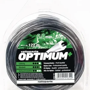 Nylonfaden Optimum Fadenstärke 2,0mm Fadenlänge 122m RATIOPARTS Knallerangebot