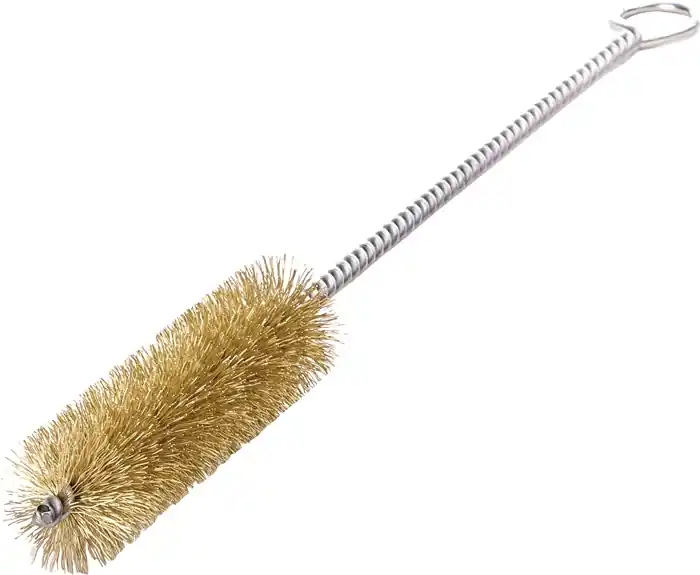 Zylinderbürste L.300mm D.5mm 0,08mm Messingdraht Besatz-L.100mm 10 LESSMANN Begrenztes Angebot