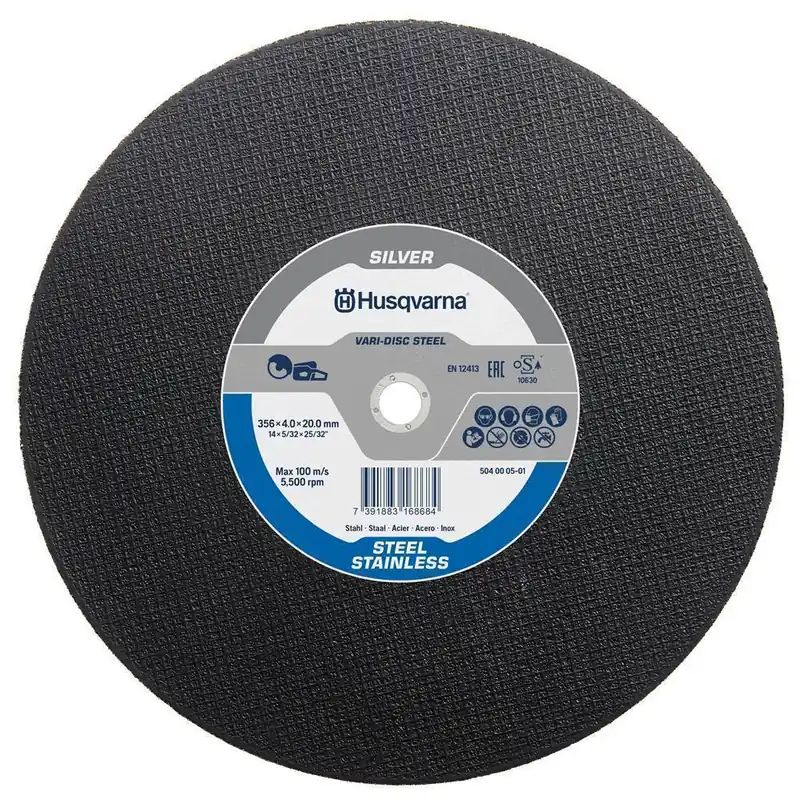 Husqvarna Diamanttrennscheibe Vari-Disc Stahl - Ø 350 mm - Aufnahme Ø 22.2 mm Bestpreis