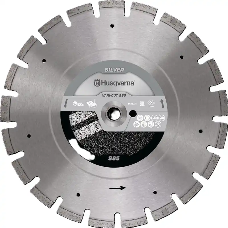 Husqvarna Diamanttrennscheibe Vari-Cut S85 - Ø 400 mm - Aufnahme Ø 25.4/20 mm Jetzt Bestellen