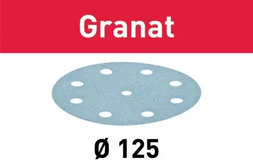 Festool Schleifscheibe STF D125/8 P40 GR/50 Granat Günstig
