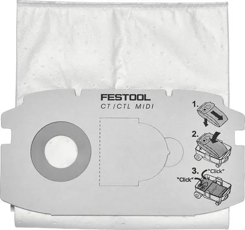 Abverkauf Festool SELFCLEAN Filtersack SC FIS-CT MIDI/5