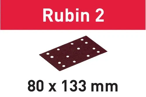 Ausverkauf Festool Schleifstreifen STF 80X133 P220 RU2/50 Rubin 2