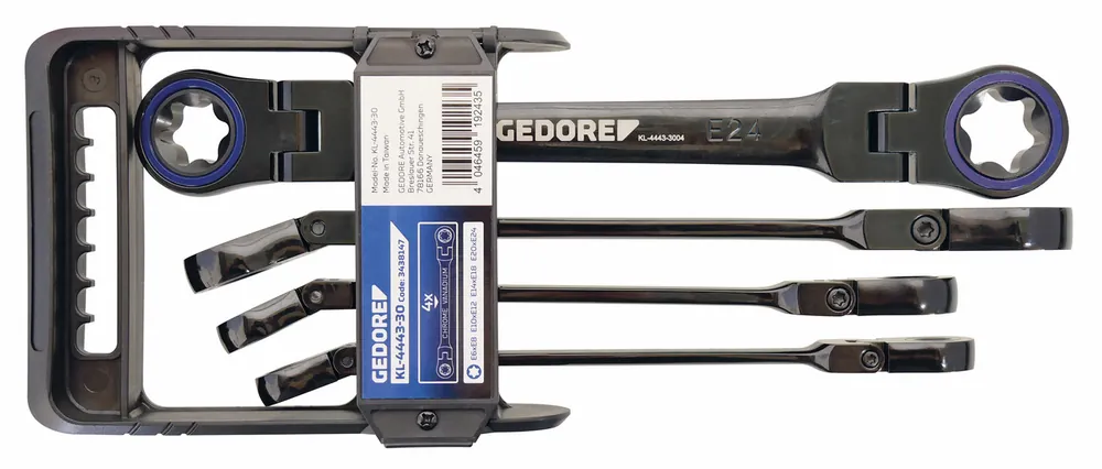 Gedore Doppel-Gelenk-Ringratschenschlüsselsatz Angebot