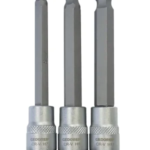 Gedore Schraubendrehereinsätze-Satz 3/8" mit Kugelkopf Zertifiziert