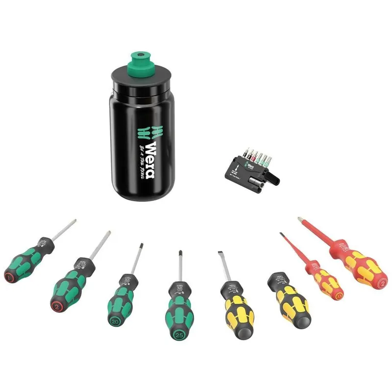 Wera Kraftform XL Bottle + Schraubendreher Set 9540 - 17-teilig Meistverkauft