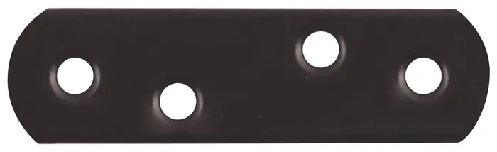 Sonderangebot Flachverb.L.57mm B.16mm S.1,5mm STA schwarz ku.-besch.GAH VE: 100 Stück
