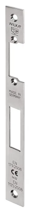 Jetzt Bestellen Schließblech P672 VA ma geb.E-Öffner Flachschließbl.f.Fluchttüren B.24xL.243mm