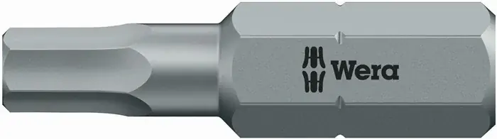 Wochenendangebot Bit 840/4 Z 1/4 Zoll 7/64 Zoll L.25mm zähhart,HEX-Plus WERA VE: 10 Stück