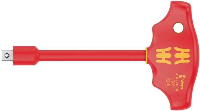 Adapterschraubendreher 410 iVDE B f.3/8Zoll Steckschlüsseleinsätze Innenvierkant Günstig