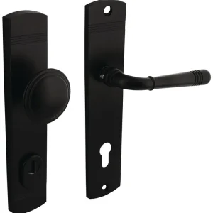 Echt Schutzgarnitur Helena Stahl/Zamak schwarz 92mm 38-84mm INTERSTEEL