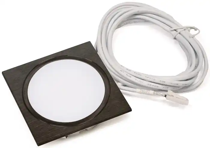 Einbauleuchte Chip HE 58 Emotion 24V DC 2,5 W Rahmenfarbe schwarz L&S Sofort Bestellen