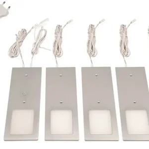 Online Kaufen Anbauleuchte Planar L neutralweiß 24V DC 5x3 W Rahmenfarbe Aluminum L&S