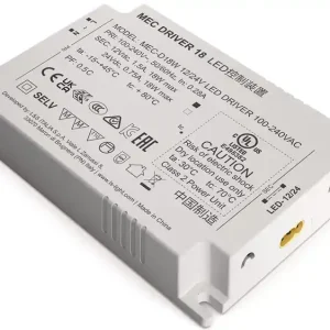 LED Konverter 100-240 V/AC 12+24V DC L.110mm 18 W weiß glatt L&S Jetzt Bestellen