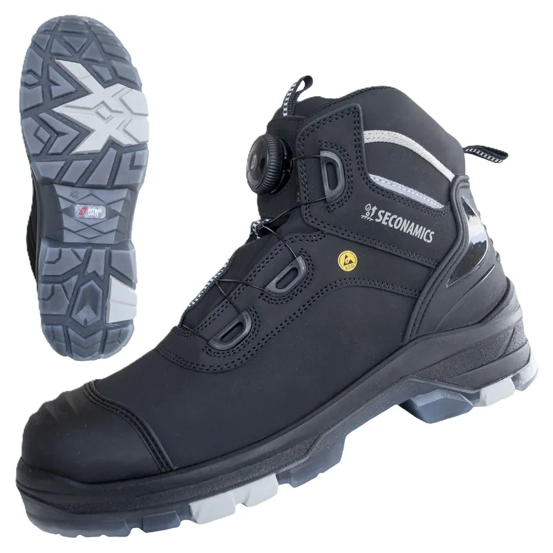 NITRAS SAFETY Sicherheitsstiefel ULTIMATE STEP Mid Fit - halbhoch Preisknaller