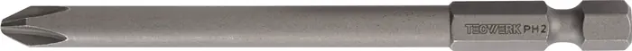Neu Im Sortiment Bit 1/4 Zoll PH 2 L.89mm TECWERK VE: 10 Stück