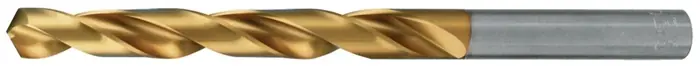 Spiralbohrer DIN 338 TypN D.5mm HSS profilgeschl.TiN Zyl.schaft kurz TECWERK VE: 10 Stück Neu