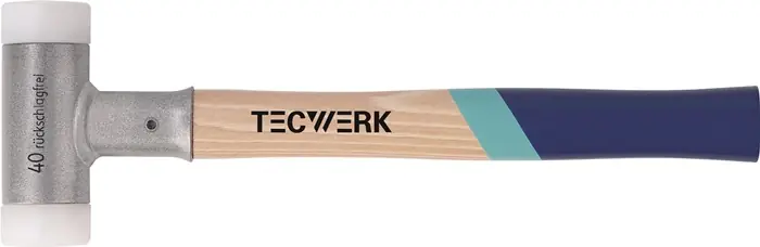 Sale Schonhammer L.420mm Kopf-D.60mm Hickory rückschlagfrei hart Nyl.weiß TECWERK