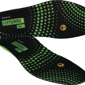 Begrenztes Angebot Einlegesohle SECOSOL® COMPLETE+ LOW Gr.49 schwarz/grün