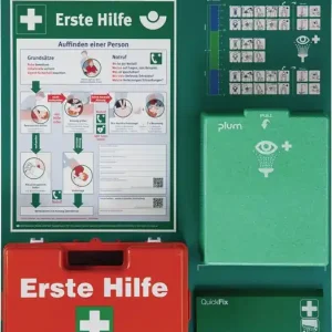 Bestseller Erste Hilfe Station B800xH600xT150ca.mm Grün/Weiß B-SAFETY