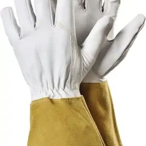 Schweißerhandschuhe TEGERA® 126A Gr.9 weiß/gelb VE: 12 Paare Nur Für Kurze Zeit