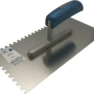 Glättekelle L.280mm B.130mm Buchenholzgriff Zahn 6x6mm rostfr.VA HAROMAC Direkt Vom Hersteller