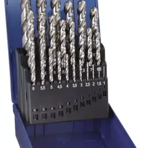 Spiralbohrersatz DIN 338 Typ W D.1-13x0,5mm HSS 25tlg.Ku.-Kass.TECWERK Neue Kollektion