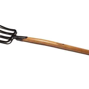 Markenprodukt Spatengabel m.Schienenzwinge,Lanzenzinken Zinken-L.260mm 1140mm KRUMPHOLZ