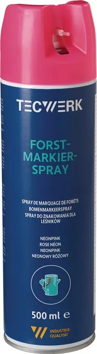 Forstmarkierspray neonpink 500ml Spraydose TECWERK VE: 6 Stück Ausverkauf