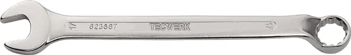 Billig Ringmaulschlüssel SW 32mm L.408mm Form B CV-Stahl TECWERK