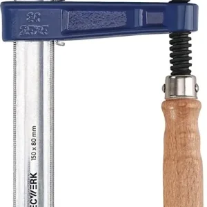 Temperguss-Schraubzwinge Spann-W.150mm A.80mm Holzgr.25x6mm TECWERK Top-Angebot