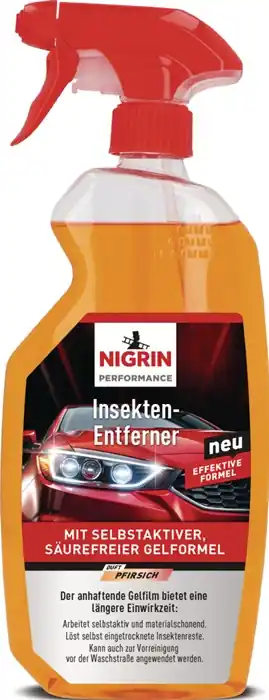 Insekten-Entferner Performance 750ml Sprühflasche NIGRIN VE: 7 Stück Echt