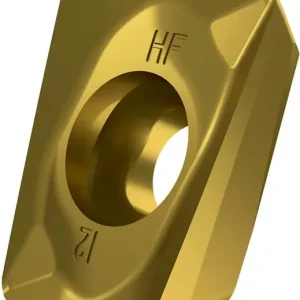 Schneller Versand Fräswendeschneidplatte ISO ADEX 160612SR-HF:M8340 D.4,5mm PVD beschichtet Gold VE: 10 Stück