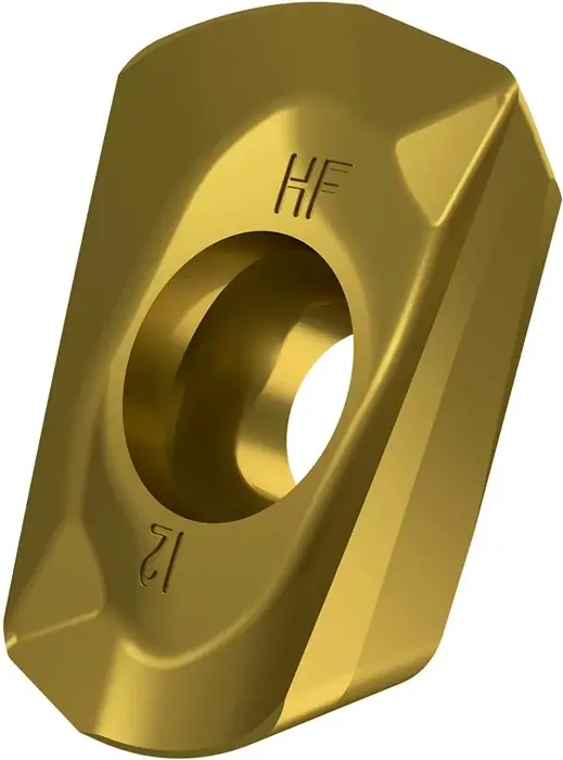 Schneller Versand Fräswendeschneidplatte ISO ADEX 160612SR-HF:M8340 D.4,5mm PVD beschichtet Gold VE: 10 Stück