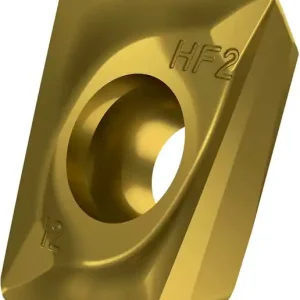 Top-Angebot Fräswendeschneidplatte ISO ADEX 160612SR-HF2:M8330 D.4,5mm PVD beschichtet Gold VE: 10 Stück