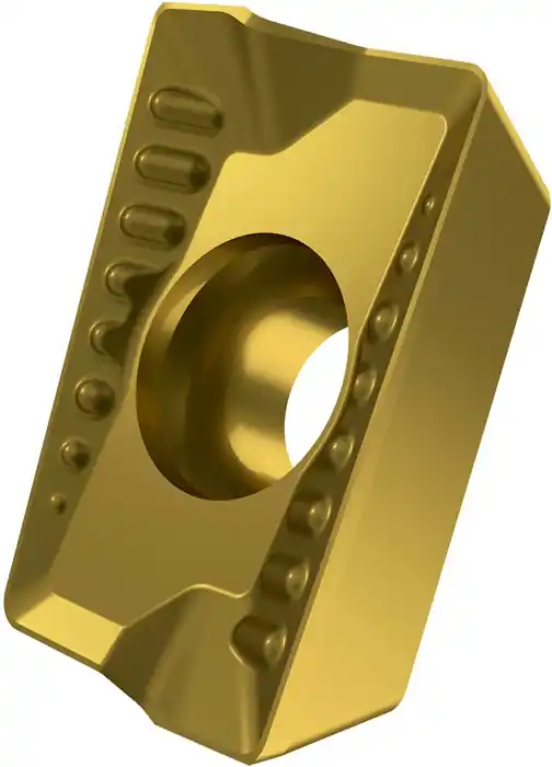 Markenware Fräswendeschneidplatte ISO ADKT 1505PDER-M:M8330 D.4,4mm PVD beschichtet Gold VE: 10 Stück