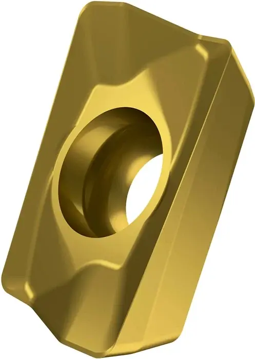 Preisknaller Fräswendeschneidplatte ISO ADMX 070204SR-M:M8340 D.2,2mm PVD beschichtet Gold VE: 10 Stück