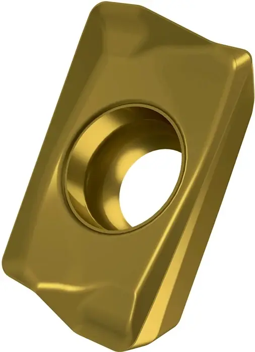 Fräswendeschneidplatte ISO ADMX 070208SR-F:M8330 D.2,2mm PVD beschichtet Gold VE: 10 Stück Direkt Vom Hersteller