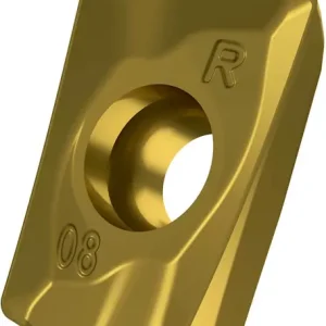 Fräswendeschneidplatte ISO ADMX 11T308PR-R:M8340 D.2,9mm PVD beschichtet Gold VE: 10 Stück Sichere Zahlung